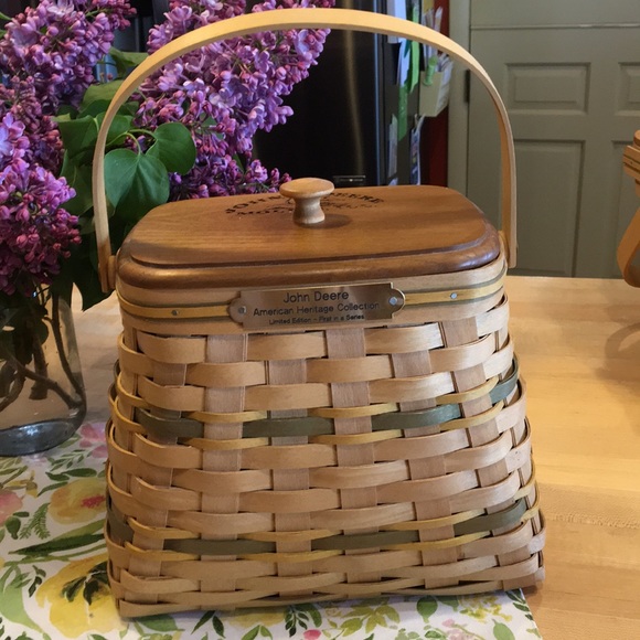 Longaberger Accents First In A Series Limited Edition John Deere